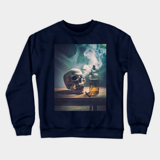 Poisonous addictions Crewneck Sweatshirt by psychoshadow